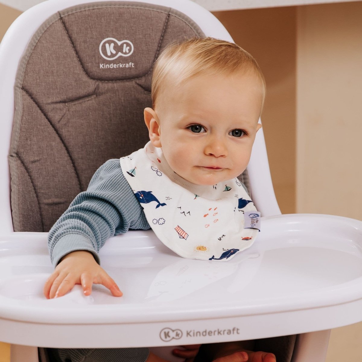 Baby Bandana Dribble Bibs Cotton Pack Of 8 - Boys