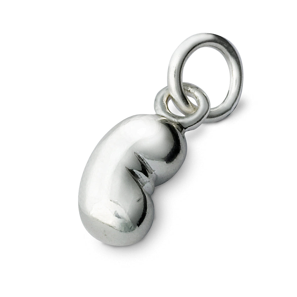 Baby Bean Silver Charm