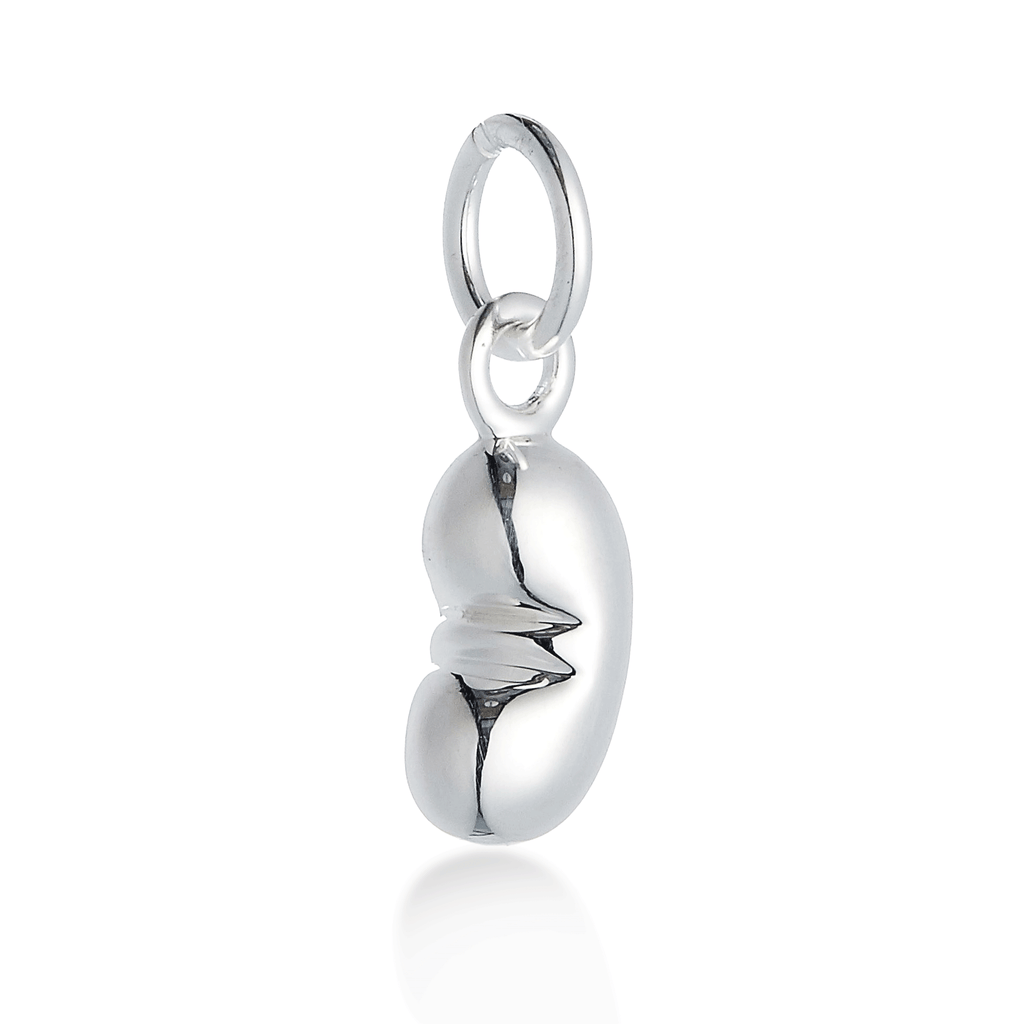Baby Bean Silver Charm