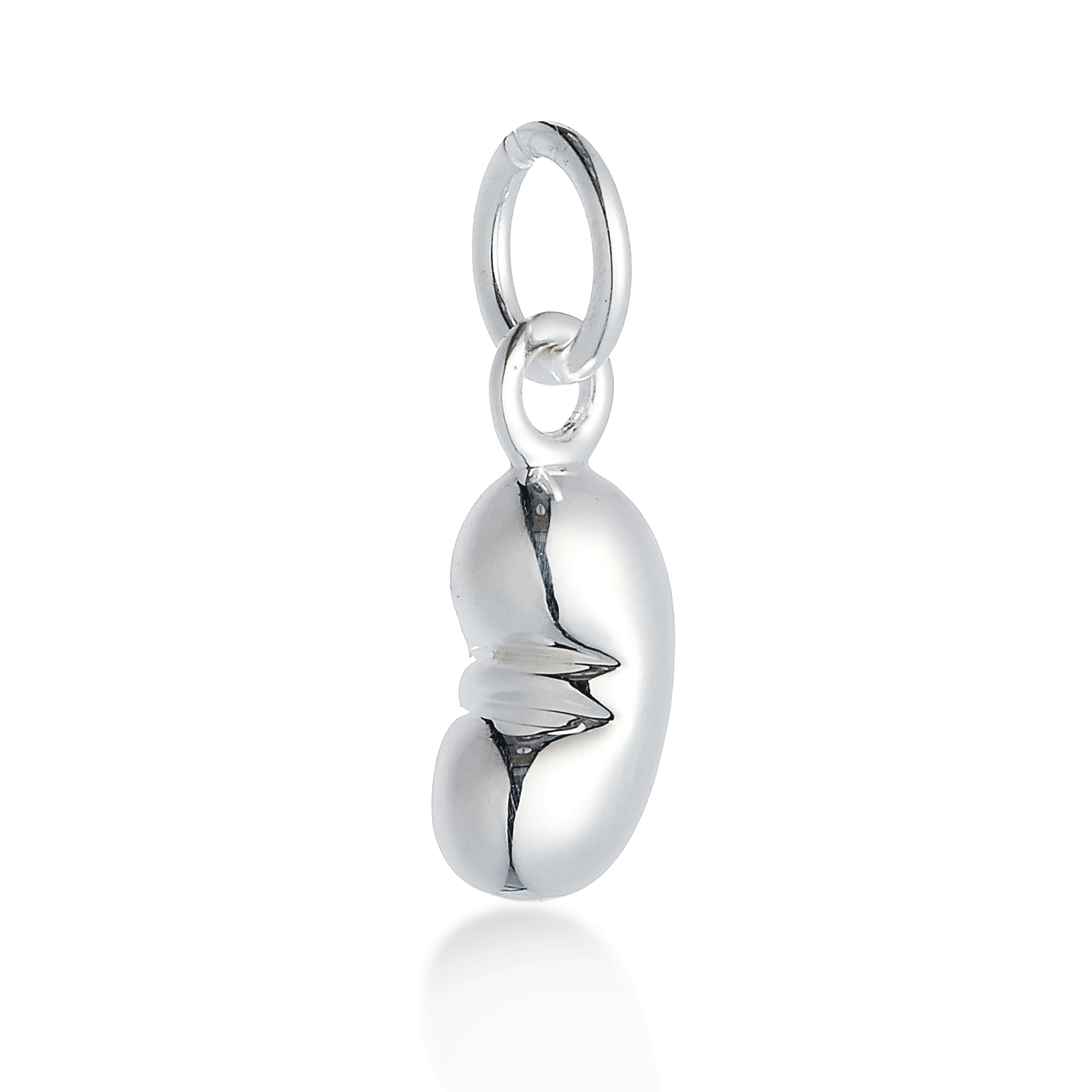 Baby Bean Silver Charm