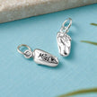 Colgante de plata personalizado para bebé