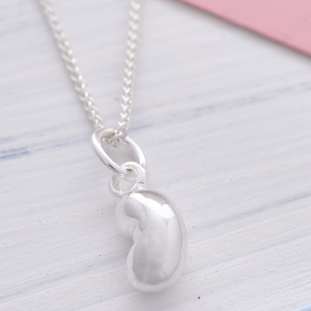 Baby Bean Silver Charm