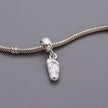 Colgante de plata personalizado para bebé