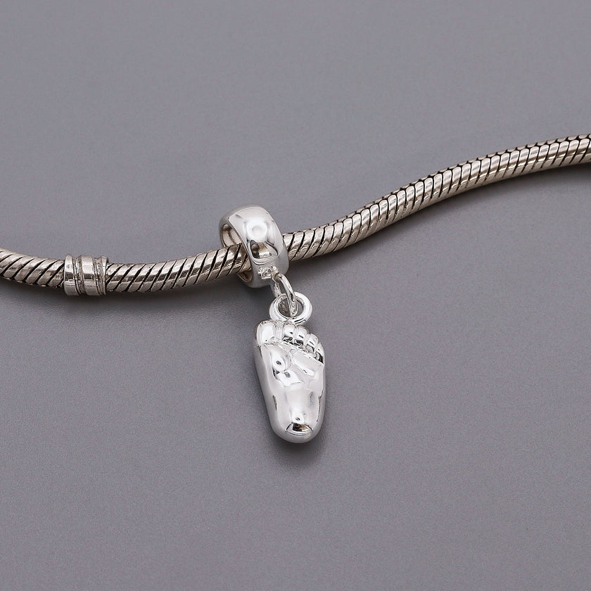 Colgante de plata personalizado para bebé