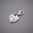 Baby Footsteps Personalised Silver Charm
