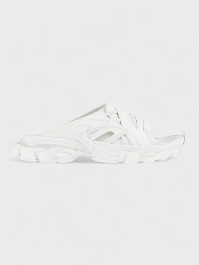 Sandalia Balenciaga Track Slide blanca