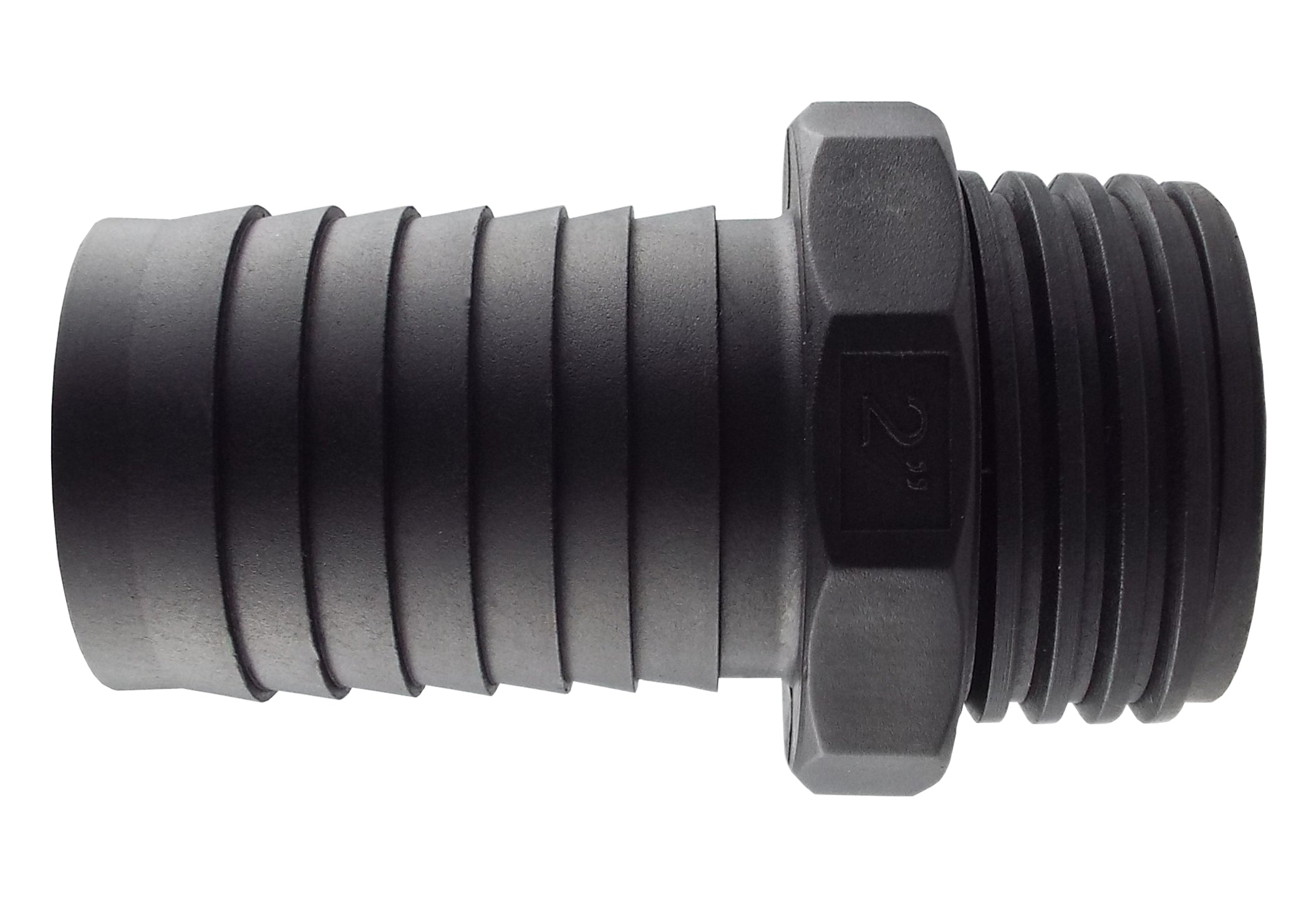 IBC 2” S60X6 Cap with 2” Barb