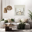 Golden Accents Islamic Temple Canvas
