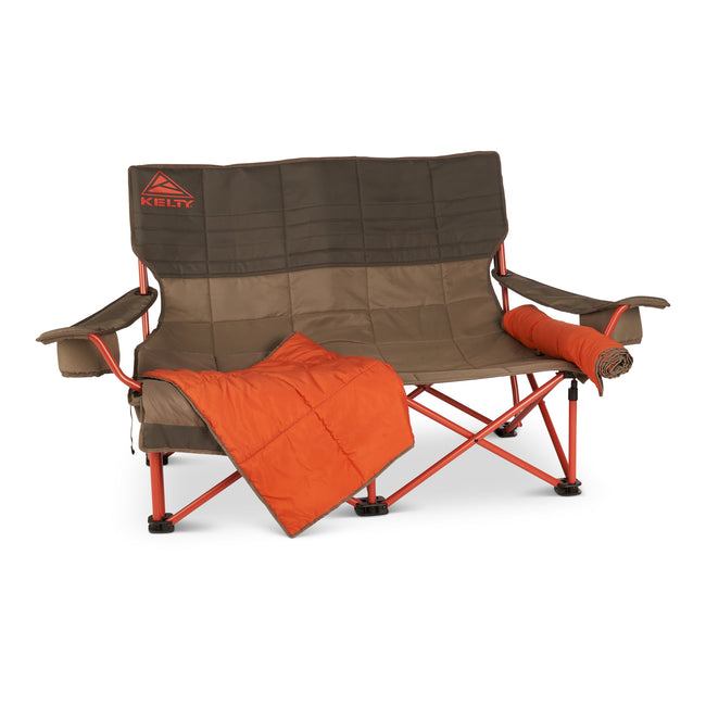 Kelty Low-Loveseat Nest Doppel-Campingstuhl - Bungee Cord/Beluga