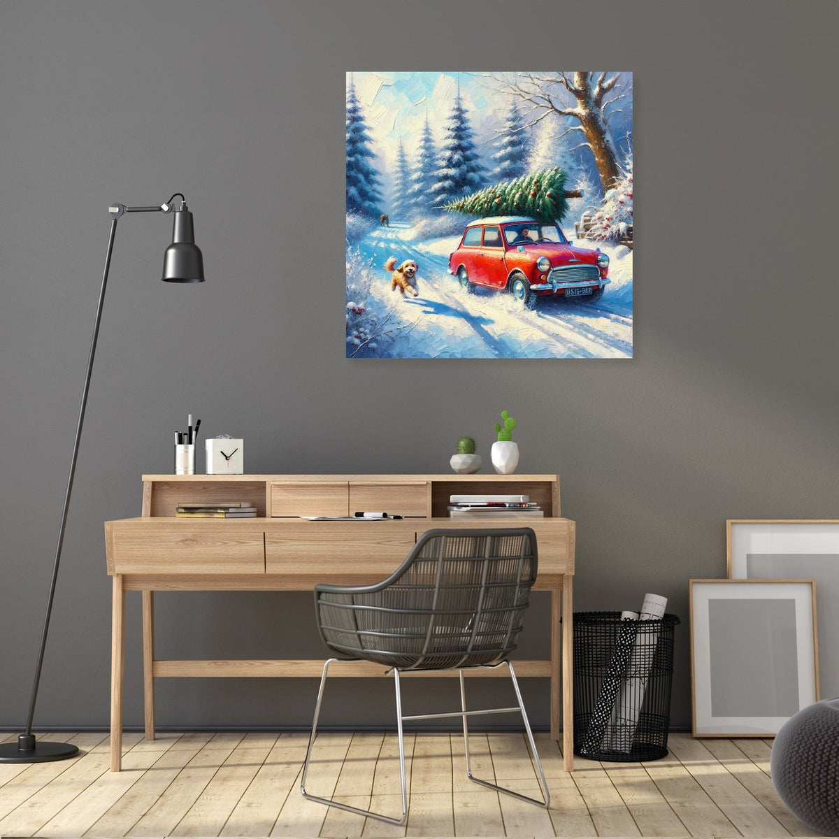 Christmas Journey Home Canvas
