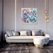 Dreamscape Layered Forms Canvas