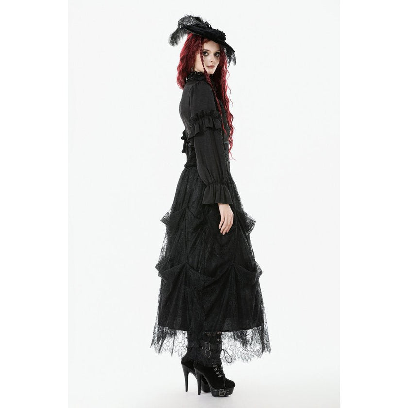 Dark in Love Gloriana Draped Maxi Skirt