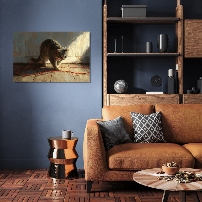 Playful Cat Canvas