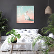 White Rabbit Serenity Canvas