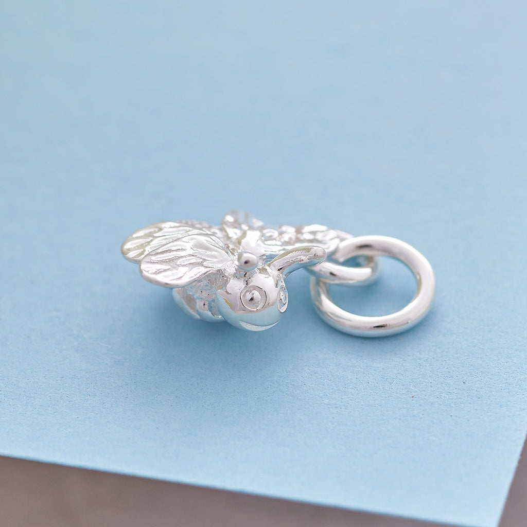 Bumble Bee Silver Charm
