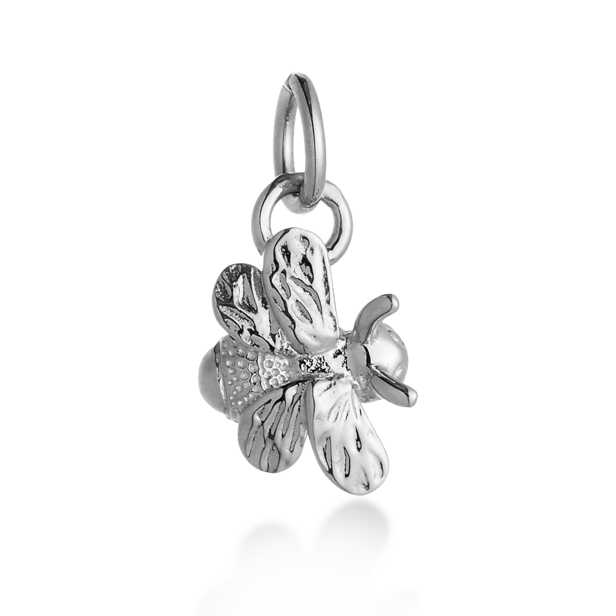 Bumble Bee Silver Charm