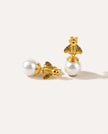 Bee Pearl Earrings