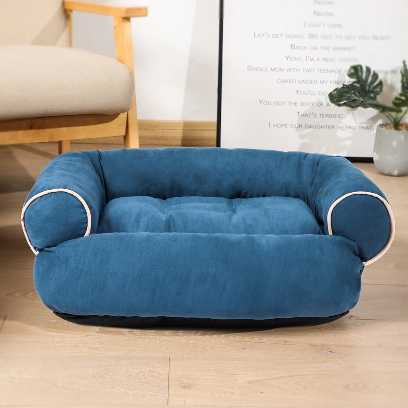 Sofá Cama para Perros, Saco de Dormir para Mascotas, Perrera, Sofá Cama para Gatos y Cachorros, Casa para Mascotas, Cojín de Camas Cálidas de Invierno