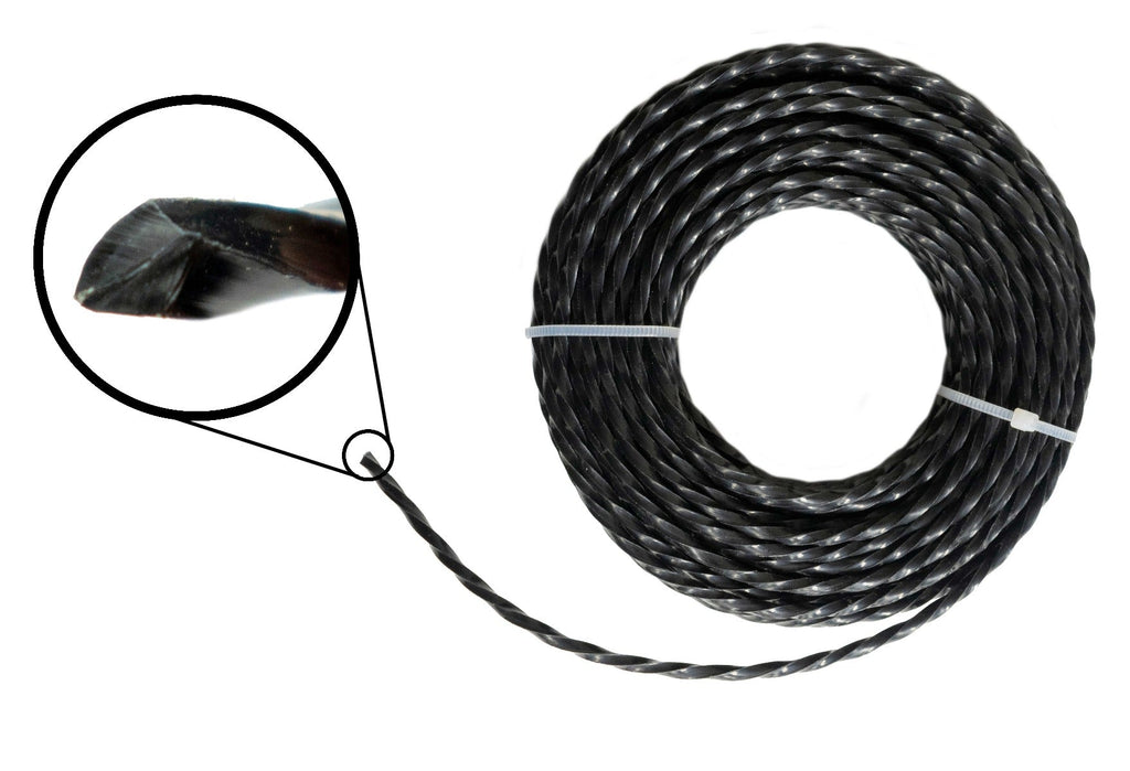 Strimmer Line Black Twist 2.4mm x 15m