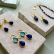 Pendientes Colgantes Medusa Lapis