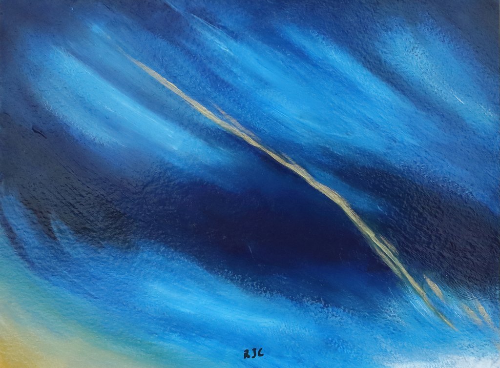 Blue Power - original abstraction
