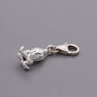 Bluebell Flower Silver Charm