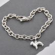 Border Terrier Silver Dog Charm
