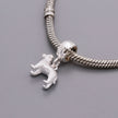 Border Terrier Silver Dog Charm