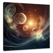 Nebula Lines Canvas