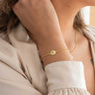 Luna Gemstone Bracelet Garnet