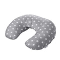Breast Feeding Nursing Pillow  - Grey with Stars (COVER ONLY)