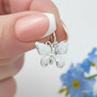 Butterfly Silver Charm
