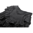 Dark in Love Cordelia Gothic High-Low Layered Skort