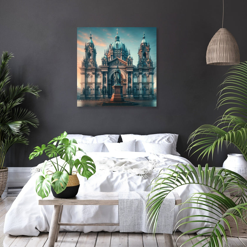 Newcastle Dawn at St. Nicholas Canvas