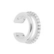 Beginnings CZ Double Row Ear Cuff