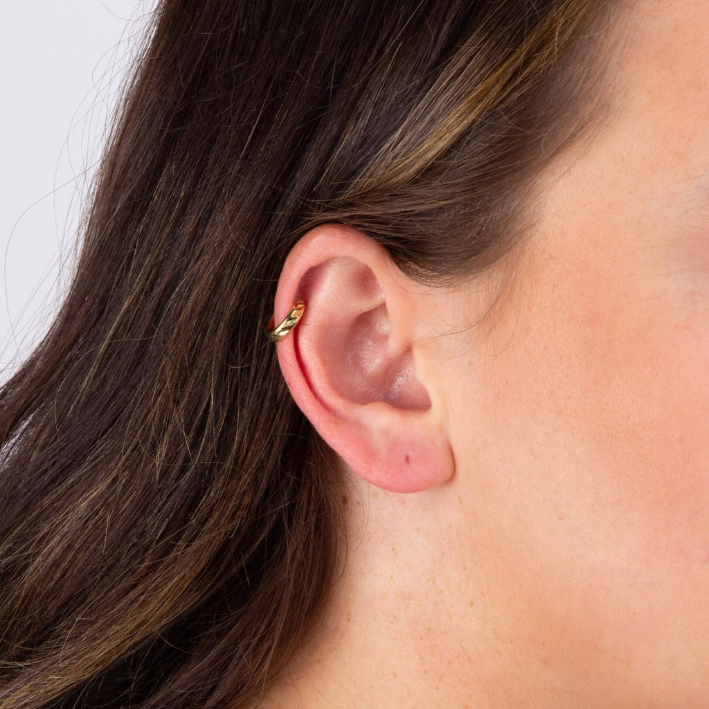 Beginnings Textured Ear Cuff