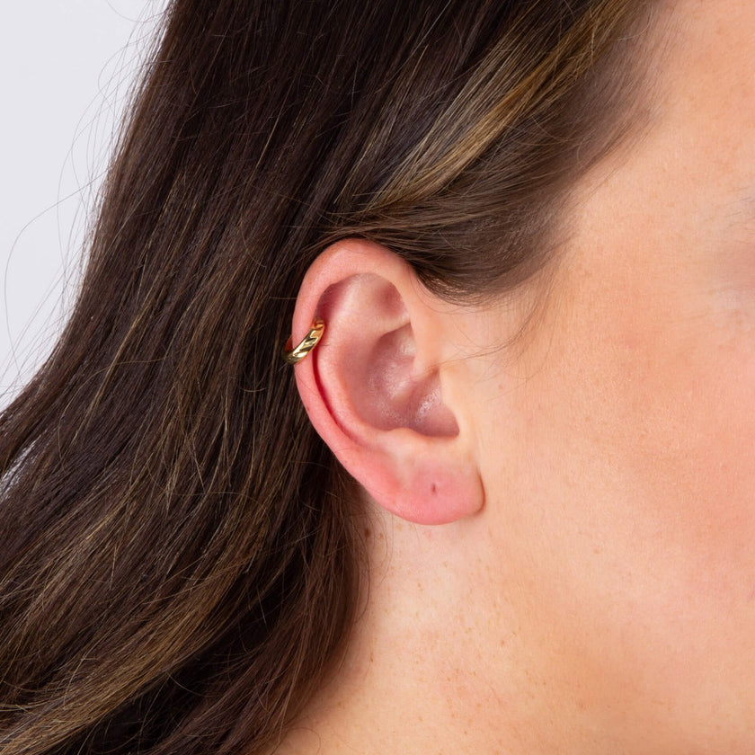 Beginnings Textured Ear Cuff