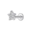 Beginnings Flower Labret Stud Earring