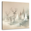 Melancholic Winter Reverie Canvas