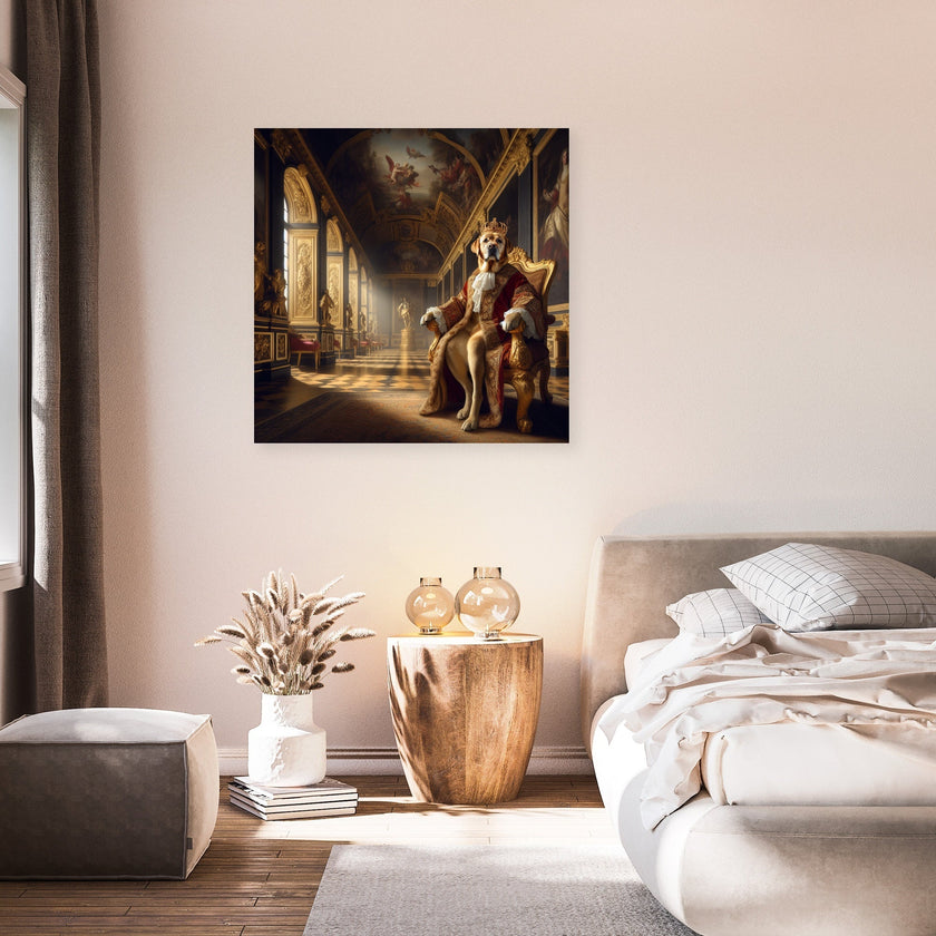 Baroque Labrador Royalty Canvas