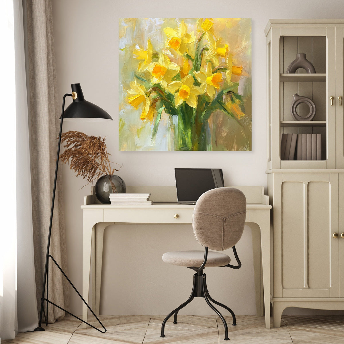Daffodil Harmony Canvas