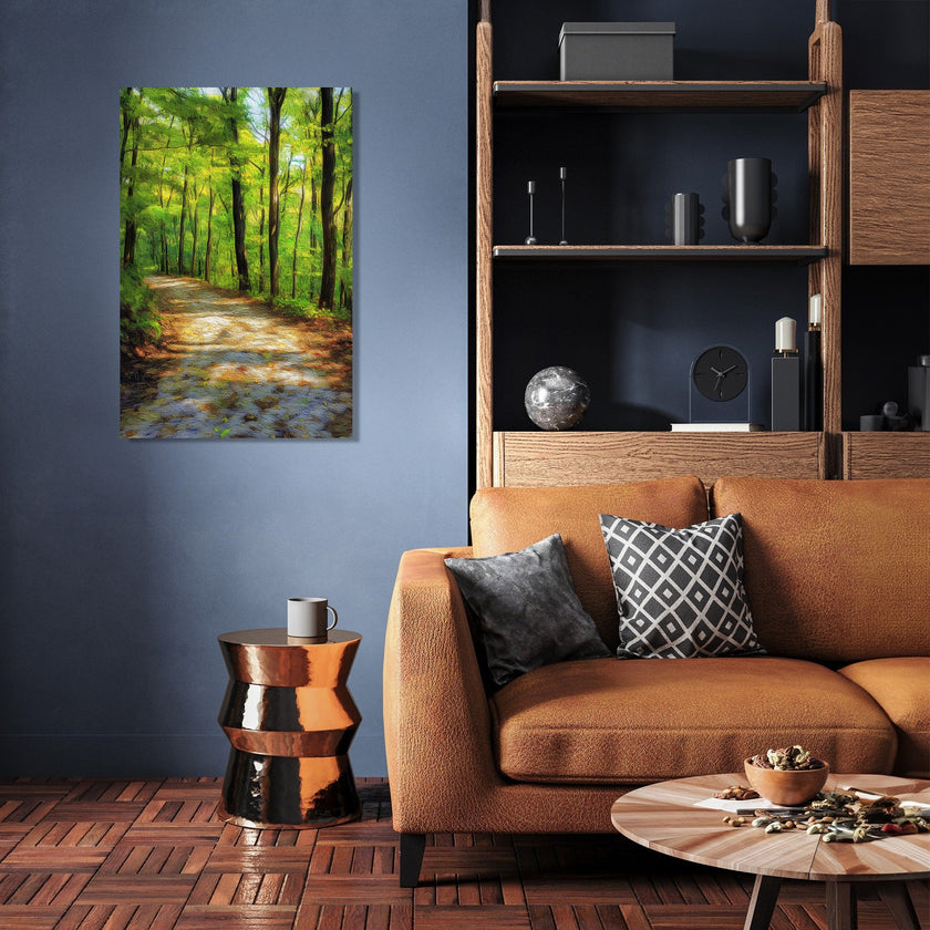 Spring Woodland Awakening Canvas
