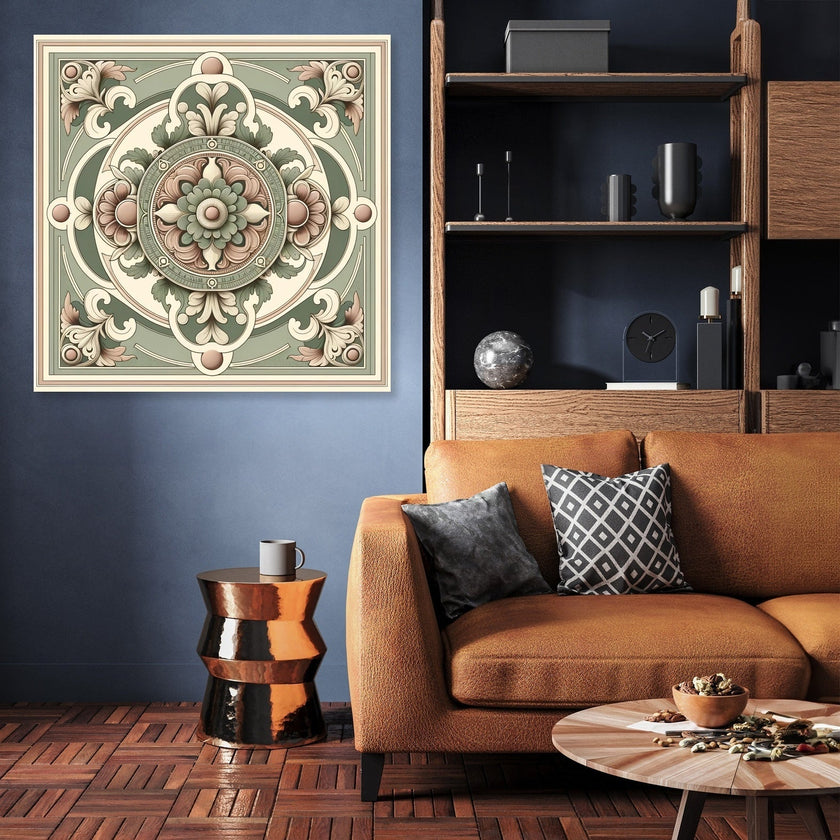 Classical Medallion Canvas
