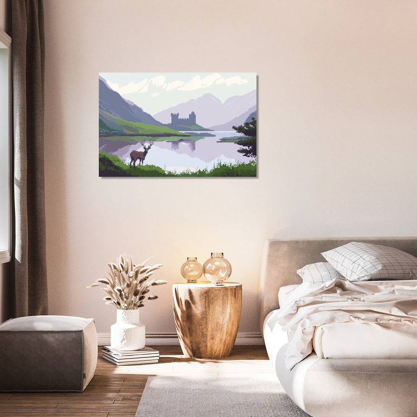 Highland Stag Canvas