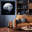 Pluto's Cosmic Isolation Canvas