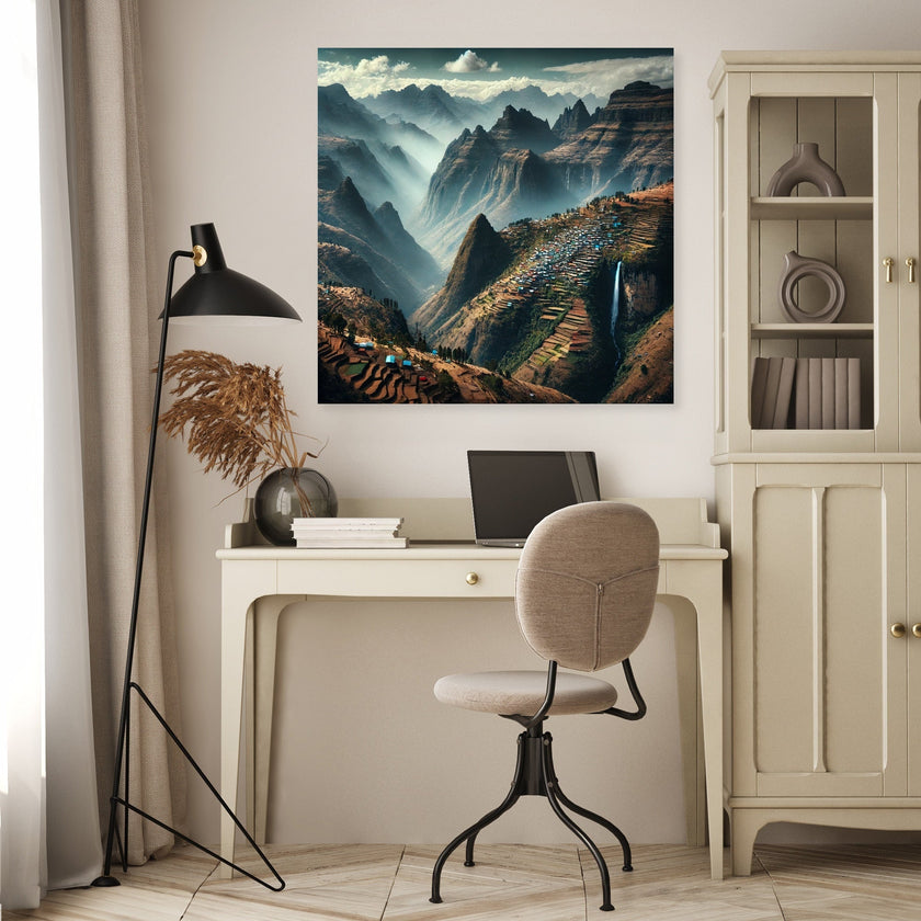 Ethiopian Highlands Canvas