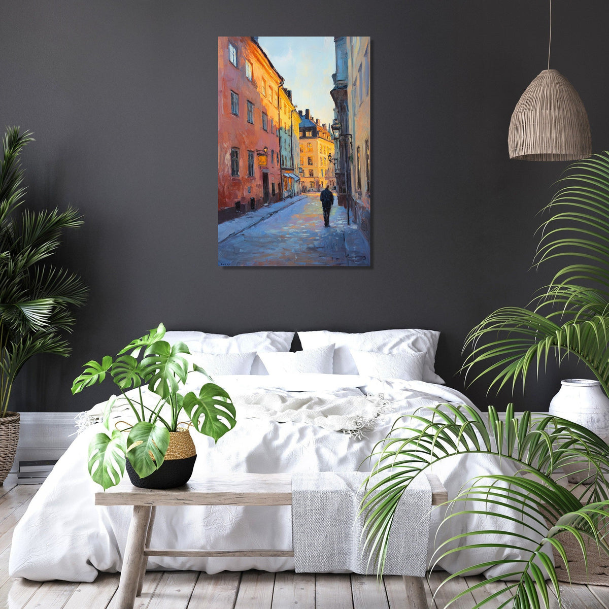 Gamla Stan Golden Canvas
