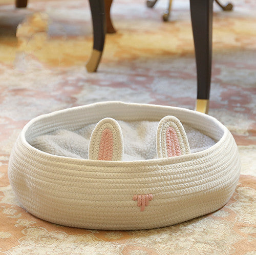 Haustiernest Vier Jahreszeiten Universal Herausnehmbare Matte Tierform Katzenbett Teddybett
