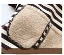 Pet Parent-child Wear Striped Four-legged Padded Sweater
