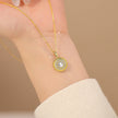 New Chinese Style Necklace With Exquisite Zircon Inlay